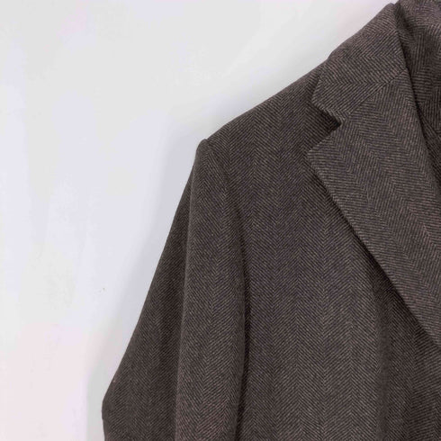 CORNELIANI レイヤードハイネックチェスターコート メンズ EUR:48