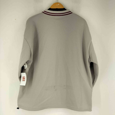 WETTEMPT ワンポイント刺繍ドローコード L/S ポロシャツ メンズ