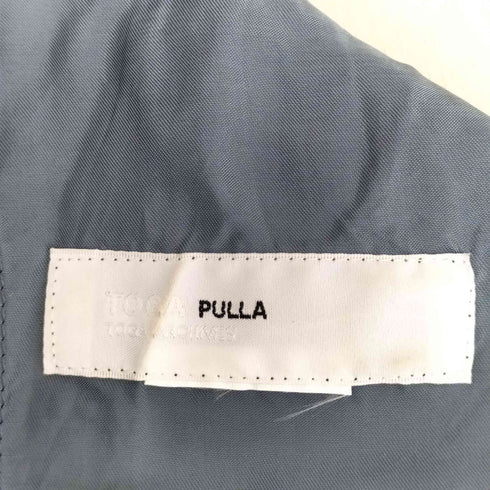 トーガプルラ TOGA PULLA ゼブラ柄ウエストゴムイージーワイドショーツ レディース