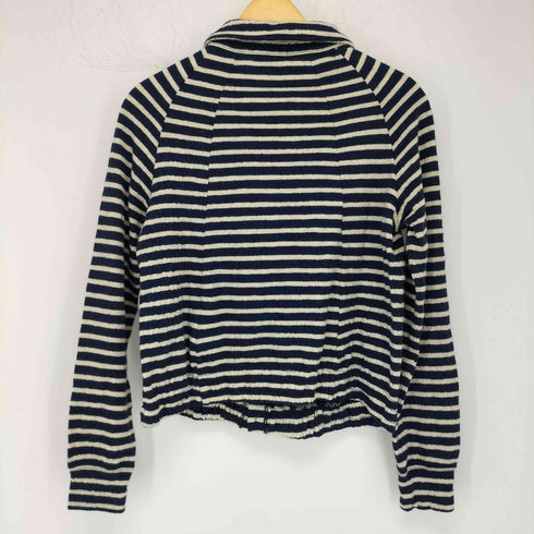 トリココムデギャルソン tricot COMME des GARCONS 00S ウールニット ボーダーカーディガン レディース