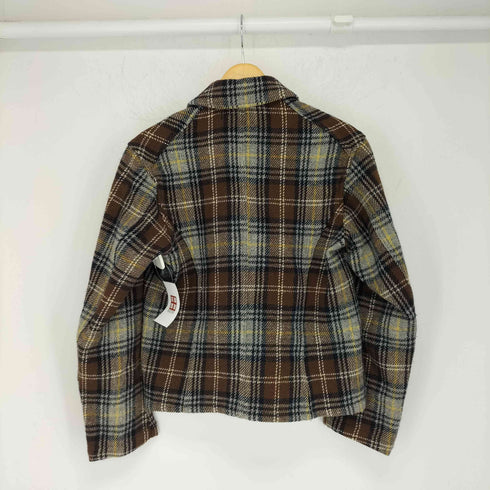 トリココムデギャルソン tricot COMME des GARCONS 00S ウールチェックジャケット レディース JPN:M