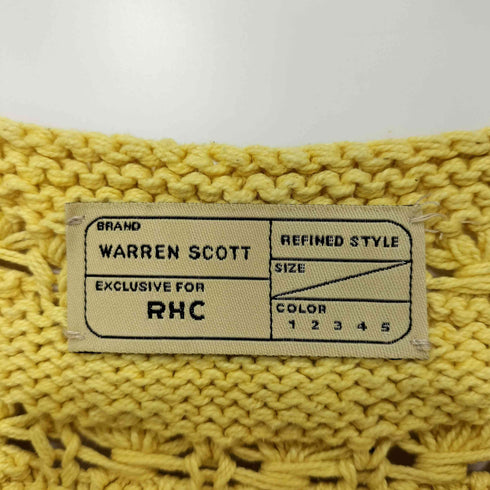 アールエイチシーロンハーマン RHC Ron Herman WARREN SCOTT for RHC Crochet Knit Tops レディース