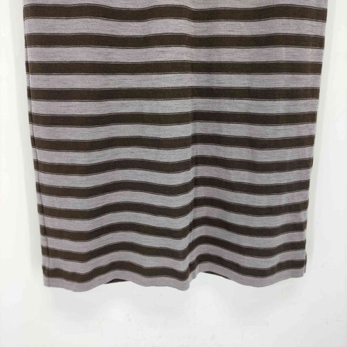 トリココムデギャルソン tricot COMME des GARCONS 90S ウールボーダースカート レディース