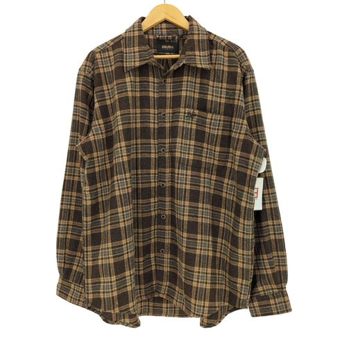 デウス DEUS EX MACHINA ALLAN FLANNEL SHIRT メンズ JPN:XL