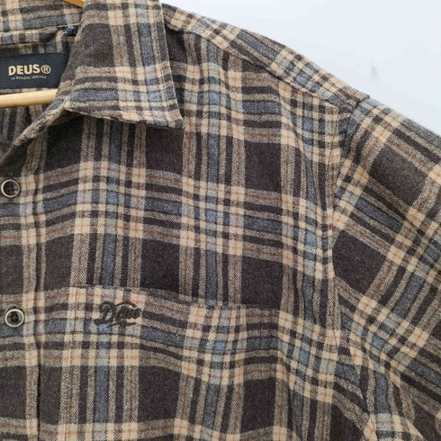 デウス DEUS EX MACHINA ALLAN FLANNEL SHIRT メンズ JPN:XL