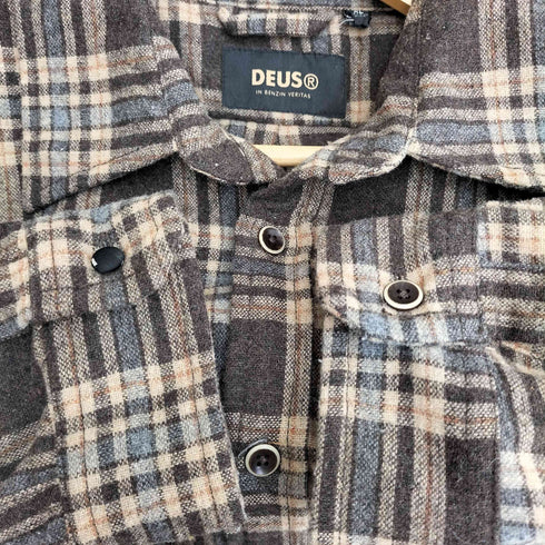 デウス DEUS EX MACHINA ALLAN FLANNEL SHIRT メンズ JPN:XL