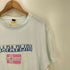 ナパピリ NAPAPIJRI ロゴプリント ナショナルフラッグ デザイン クルーネック Tシャツ Y2K メンズ import:L