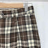 トリココムデギャルソン tricot COMME des GARCONS 90S ウールチェック タックパンツ レディース JPN:M