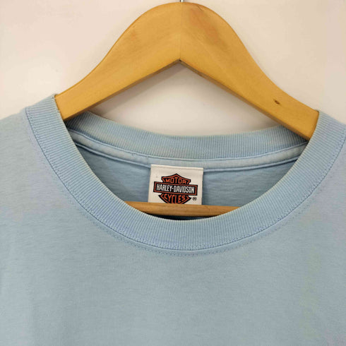 ハーレーダビッドソン HARLEY-DAVIDSON 00S 2004コピーライト USA製 両面プリント Tシャツ メンズ import:M