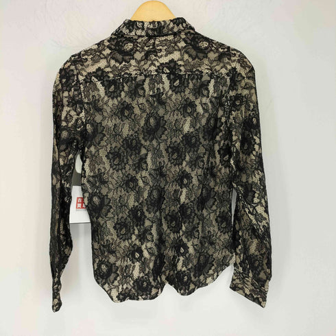 トリココムデギャルソン tricot COMME des GARCONS 90S フラワーレース シャツジャケット レディース