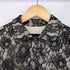 トリココムデギャルソン tricot COMME des GARCONS 90S フラワーレース シャツジャケット レディース