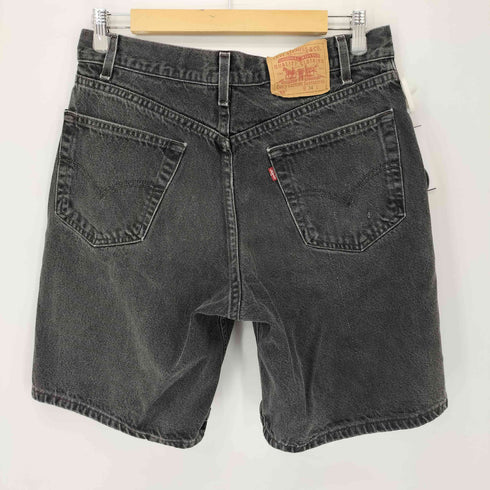 リーバイス Levis 00S 02年 メキシコ製 550 後染めブラック デニムショーツ メンズ 34
