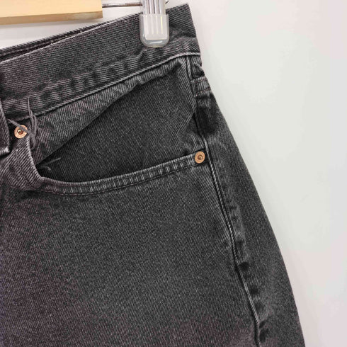 リーバイス Levis 00S 02年 メキシコ製 550 後染めブラック デニムショーツ メンズ 34