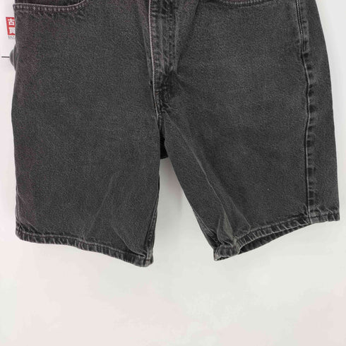 リーバイス Levis 00S 02年 メキシコ製 550 後染めブラック デニムショーツ メンズ 34