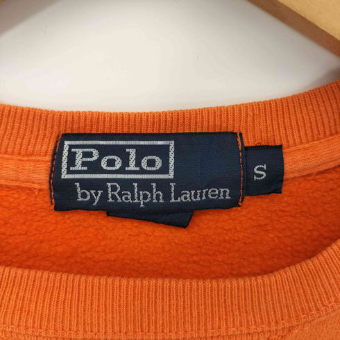 ポロバイラルフローレン Polo by RALPH LAUREN スモールポニー刺繍 Vガゼット スウェット メンズ import:S