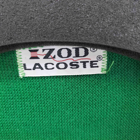 アイゾッドラコステ IZOD LACOSTE 70S 糸巻タグ アクリルカーディガン メンズ