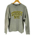 ステューシー Stussy 90S 紺タグ NYCロゴVガゼットスウェット メンズ import:M