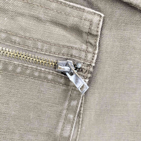 TETTSU Y2K サイドジップ 8分丈ワークパンツ レディース M