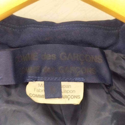 コムデギャルソンコムデギャルソン COMME des GARCONS COMME des GARCONS 00S ポリ縮 変形 シワ加工 ダブルジャケット レディース JPN:S