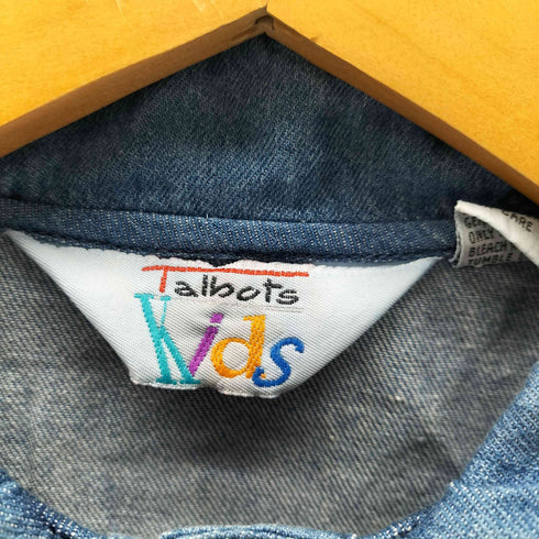 タルボット TALBOTS KIDS デニムレースワンピース レディース XL