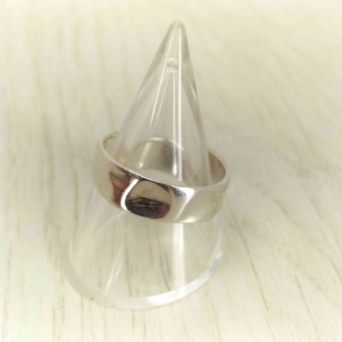 YArKA silver925 warped 7mm ring メンズ 19号