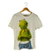ザラ ZARA カーミット プリントTシャツ レディース import:S