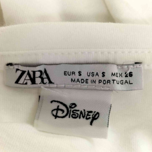 ザラ ZARA カーミット プリントTシャツ レディース import:S
