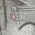 ヒステリックグラマー HYSTERIC GLAMOUR KINKY デザインカーゴブラックデニムスカート レディース JPN:M
