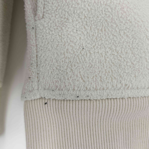ザラ ZARA マルチカラー ハーフジップフリース プルオーバー メンズ import:M