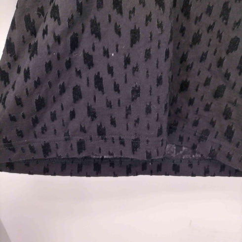 ローブドシャンブルコムデギャルソン robe de chambre COMME des GARCONS 00S セーラー襟 フロッキー ベロアブラウス レディース