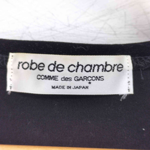 ローブドシャンブルコムデギャルソン robe de chambre COMME des GARCONS 00S セーラー襟 フロッキー ベロアブラウス レディース