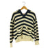ザラ ZARA STRIPED KNIT SWEATER セーラーカラー ストライプ ニット セーター レディース import:M