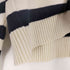 ザラ ZARA STRIPED KNIT SWEATER セーラーカラー ストライプ ニット セーター レディース import:M