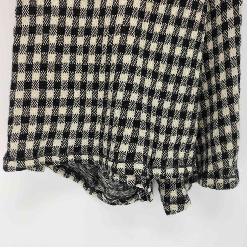 タオコムデギャルソン tao COMME des GARCONS 00S ギミックデザイン ウールチェック サルエルパンツ レディース JPN:S