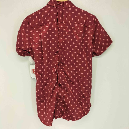 コムデギャルソン COMME des GARCONS 00S ドット柄 フリルブラウス レディース