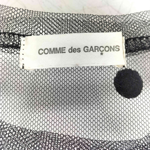 コムデギャルソン COMME des GARCONS ドット柄 シースルーカットソー レディース