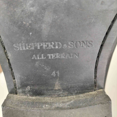 shepperd&sons サイドゴアブーツ メンズ