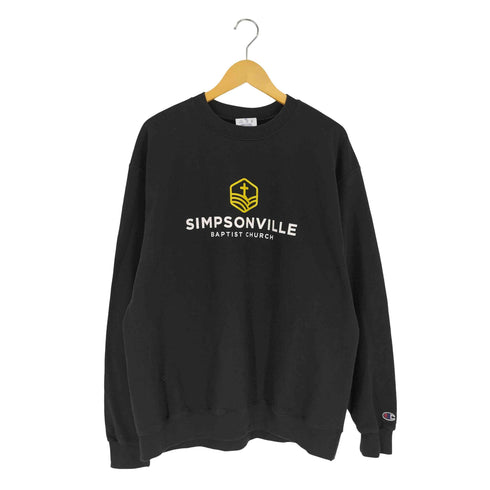 チャンピオン Champion AUTHENTIC プリントクルーネックスウェット メンズ import:XL