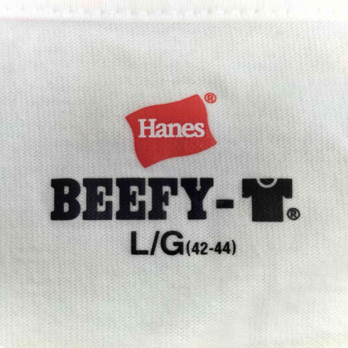 ヘインズ Hanes BEEFY-T ビーフィー ロングスリーブTシャツ メンズ import:L