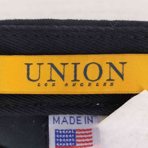 ユニオンロサンゼルス Union Los Angeles USA製 カレッジロゴ刺繍 6パネル キャップ メンズ