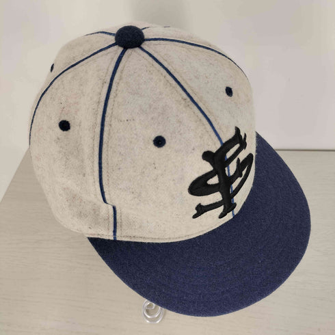 チャンピオン Champion ロゴ刺繍 ウールレーヨン 6パネル ベースボールキャップ メンズ