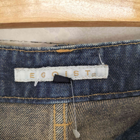 エゴイスト EGOIST Y2K グランジ ダメージ加工フレアデニムパンツ レディース S