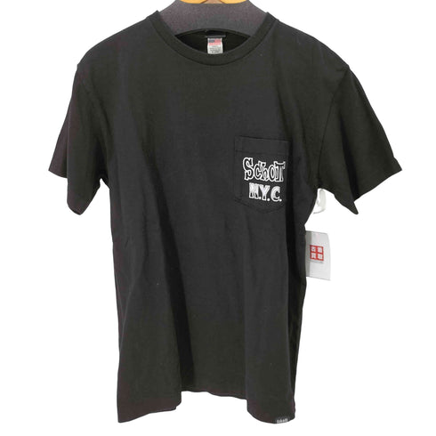 ショット Schott バックプリント ポケットTシャツ BOBBER メンズ JPN:M