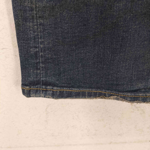 575DENIM USA製 Y2K グランジ ダメージ加工 フレアデニムパンツ レディース 26