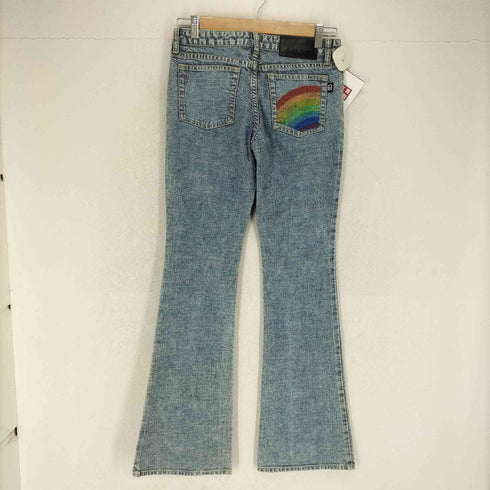 COCO LULU Y2K ハートペイント ジップフライデニムパンツ レディース 2