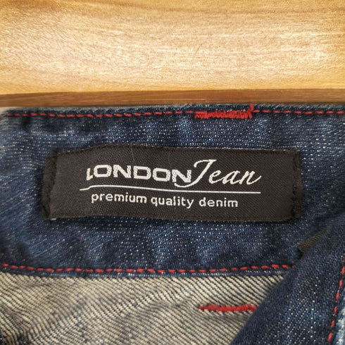LONDONJEAN Vスリット フレアデニムパンツ レディース 0