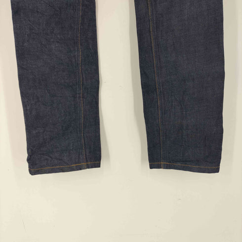 アーペーセー A.P.C. NEW STANDARD JEAN CLASSIQUE 赤耳 ボタンフライ ストレートデニムパンツ 濃紺 メンズ US:30-31