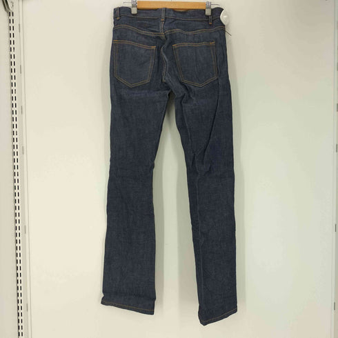 アーペーセー A.P.C. RESCUE JEAN DROIT 赤耳 ボタンフライ ストレートデニムパンツ 濃紺 メンズ US:30-31