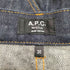 アーペーセー A.P.C. RESCUE JEAN DROIT 赤耳 ボタンフライ ストレートデニムパンツ 濃紺 メンズ US:30-31
