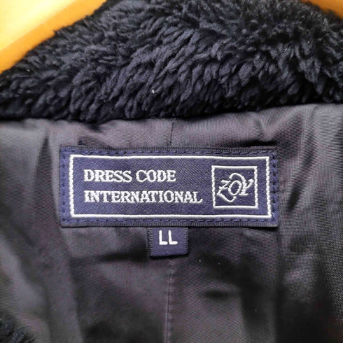 ゾーイ ZOY DRESS CODE INTERNATIONAL 企業ロゴ ジップアップフリースジャケット メンズ JPN:XL